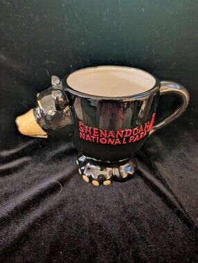 Shenandoah National Park Black Bear Ceramic Mug